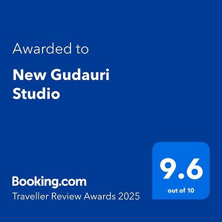 New Gudauri Studio Εξωτερικό φωτογραφία