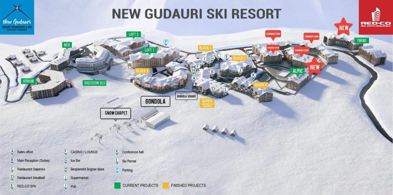 New Gudauri Studio Εξωτερικό φωτογραφία