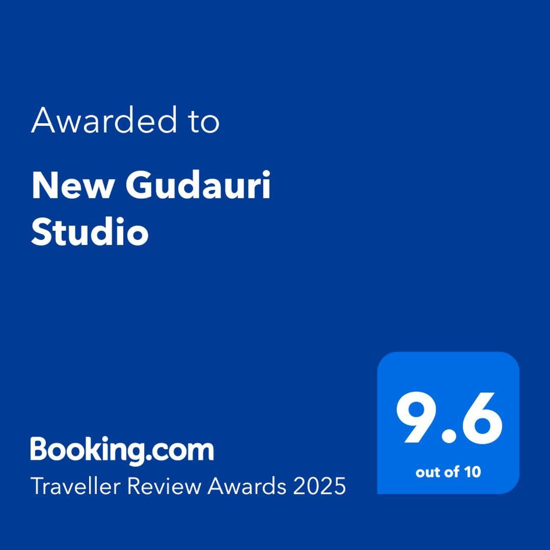 New Gudauri Studio Εξωτερικό φωτογραφία